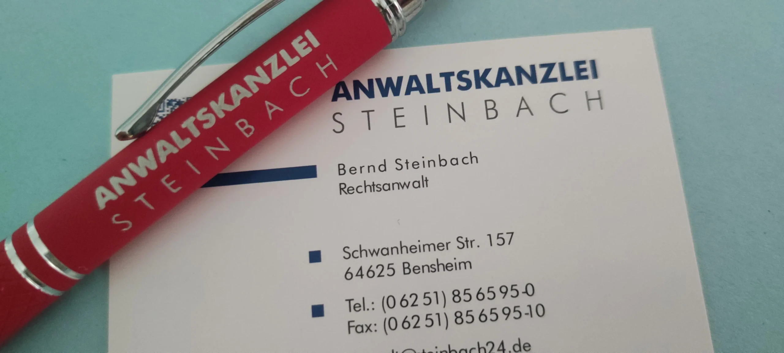 Kontakt Rechtsanwalt Steinbach Bensheim